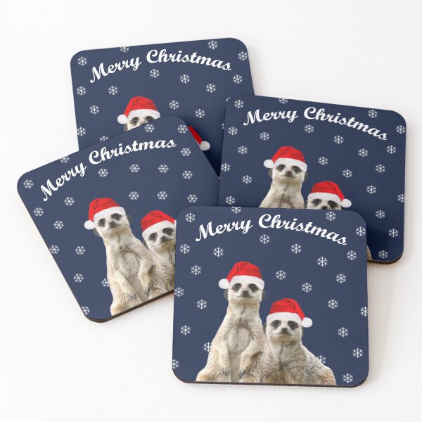Item preview, Merry Christmas Meerkats 4 designed and sold by quentinjlang.