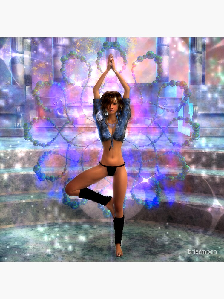 Yoga Series - The Tree by briarmoon