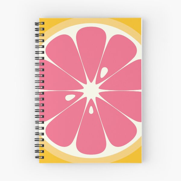 Aperçu de l'œuvre Tranche de pamplemousse rose créée et vendue par NovotnyDesigns.