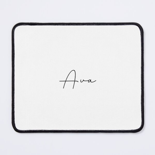 Item preview, Minimalistic name - Ava designed and sold by Shop-With-B.