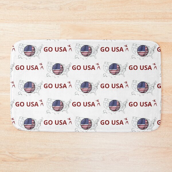 Item preview, BASEBALL - GO USA! - CHEER AND SUPPORT designed and sold by MrCreativeArts.