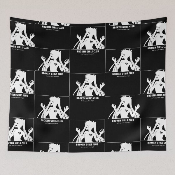 Item preview, Broken Girls Club - White  designed and sold by Nancydor.