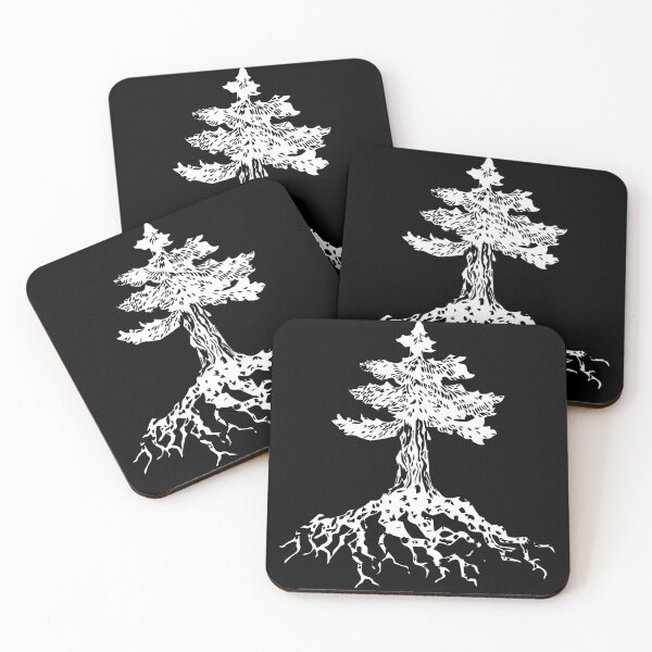 Item preview, Giant Sequoia Redwood Tree (white Print) Original Artwork by @Shelbyyalexandra designed and sold by shelbyalexandra.