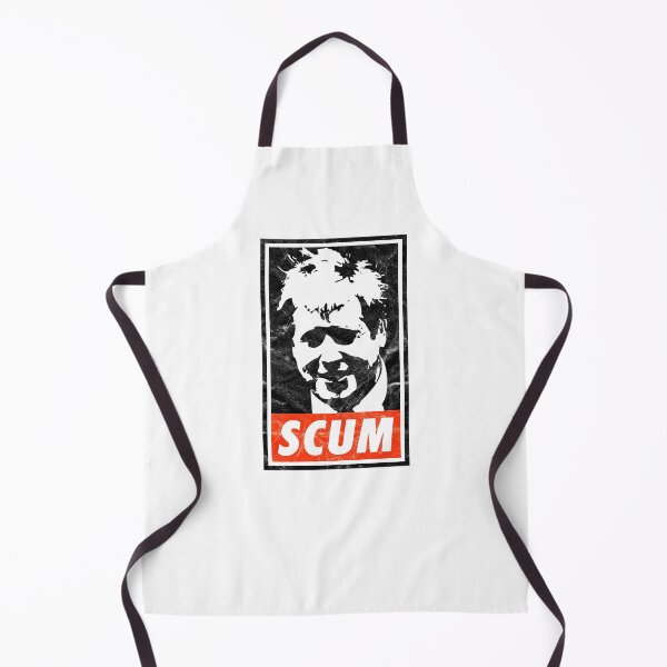 Item preview, Boris Scum (White Worn Look) designed and sold by politicalamity.