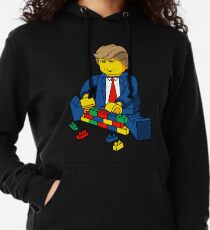 Trumpf Baue eine Mauer Leichter Hoodie