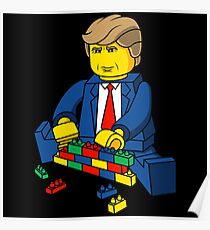 Trump Build A Wall Poster
