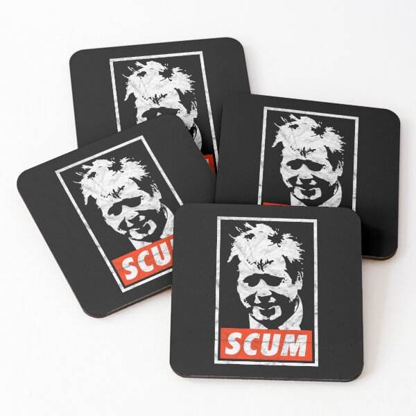 Item preview, Boris Scum (Black Worn Look) designed and sold by politicalamity.