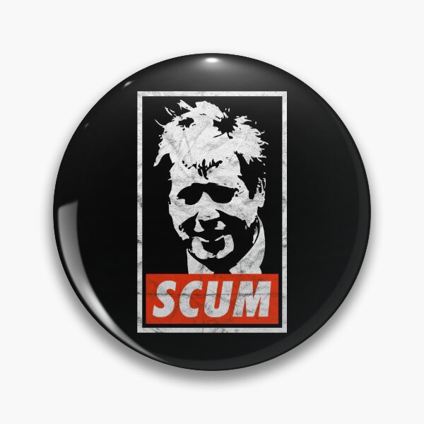 Item preview, Boris Scum (Black Worn Look) designed and sold by politicalamity.