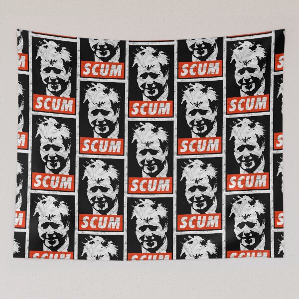 Item preview, Boris Scum (Black Worn Look) designed and sold by politicalamity.