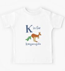 K is for Kangarugula Kids Tee