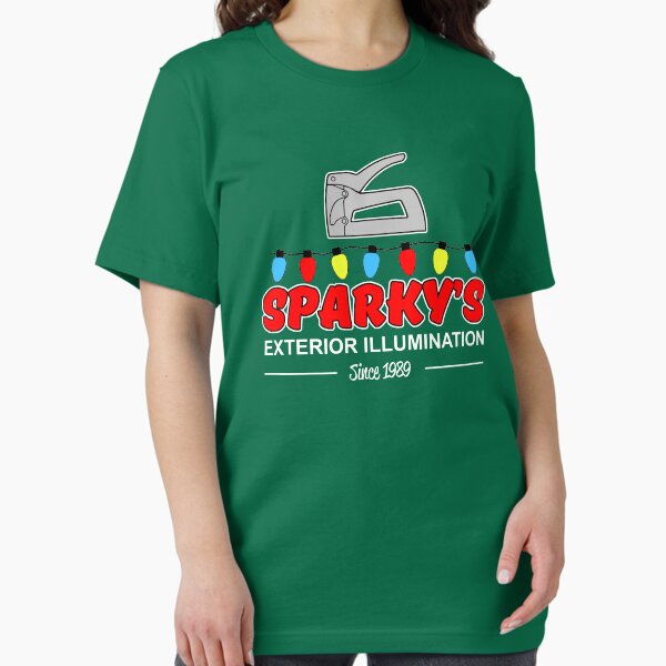 Item preview, Sparky's Exterior Illumination Christmas lights designed and sold by goodtogotees.
