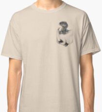 Taschenschutz - Blau Classic T-Shirt