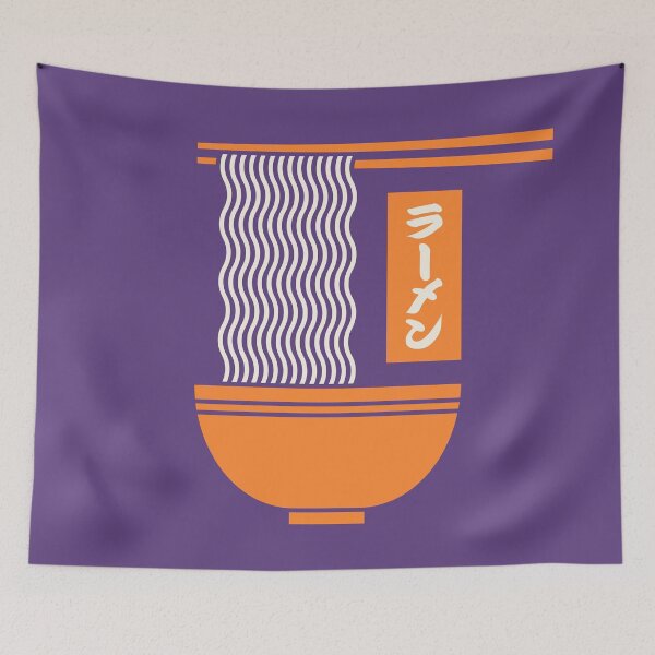 Item preview, Ramen Minimal - Purple designed and sold by VoodooCircus.