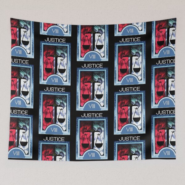 Item preview, Justice Arcana Tarot Card designed and sold by deborah99i.