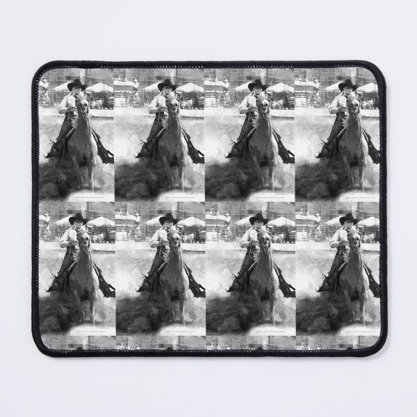 Item preview, SLIDING STOP Steve Yellowbear Fine Rodeo Art C 2021 designed and sold by SteveYellowbear.