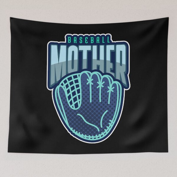 Item preview, Baseball Mother Teal Classic designed and sold by LaurenCole05.