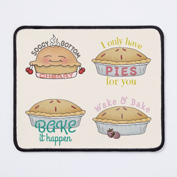 Item preview, Funny Pie Pun Multi Pack Pattern - Baking Is My Thing  Superpower Hobby Profession designed and sold by ViewerEqualsPhoton.