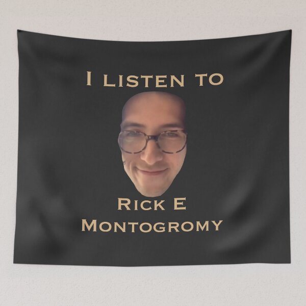 Item preview, I Listen To Rick E Montgomery designed and sold by SinMineral.