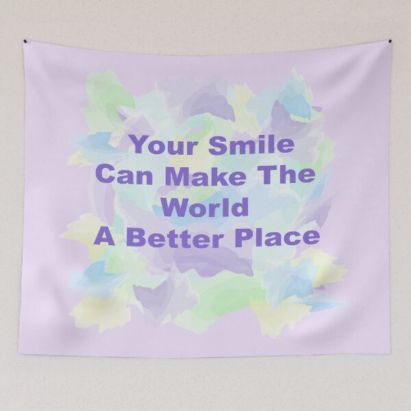 Item preview, Your Smile Can Make The World A Better Place designed and sold by Taranodongirl7.