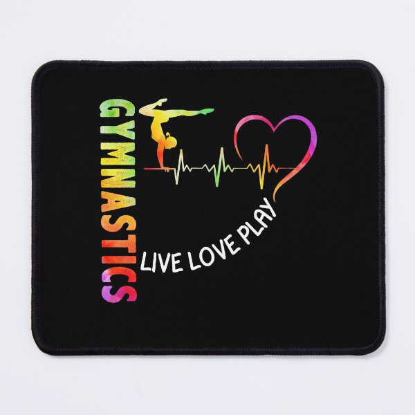 Item preview, Live Love Gymnastics Watercolor Art designed and sold by Landesign.