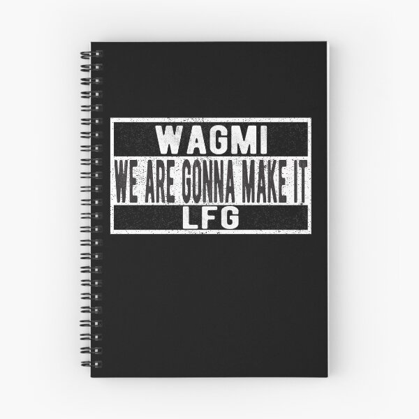 Item preview, WAGMI We are Gonna Make it LFG Cryptocurrency Trading designed and sold by lolquotes.
