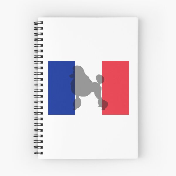 Item preview, French Poodle Silhouette On France Flag designed and sold by retrographics.