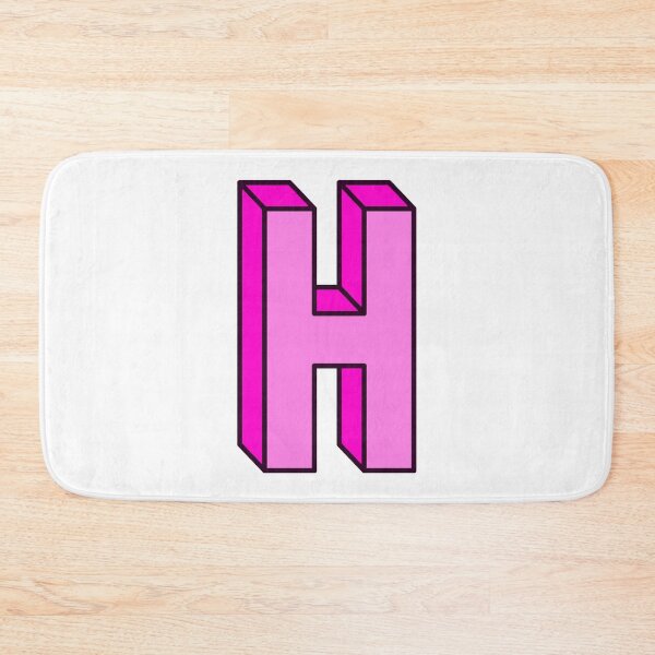 Item preview, Block Letter H designed and sold by RinozaRose.