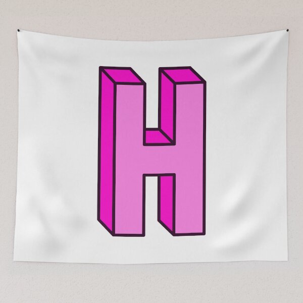 Item preview, Block Letter H designed and sold by RinozaRose.