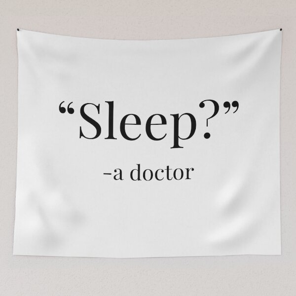 Item preview, Doctor's Slumber designed and sold by Zilch-o.