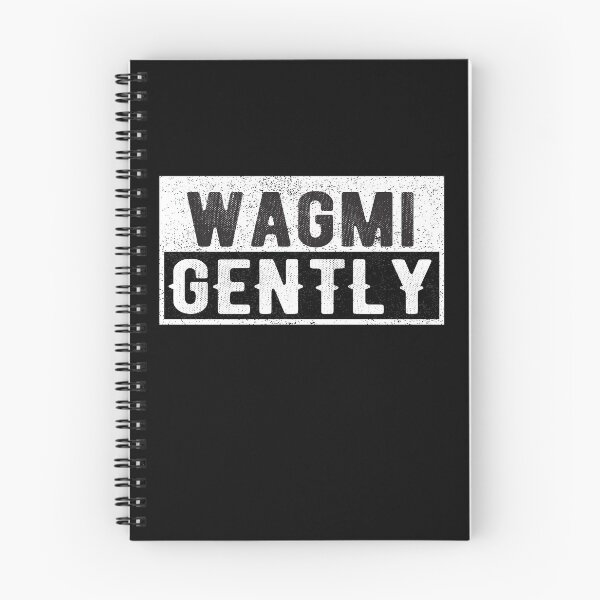 Item preview, WAGMI Gently We are Gonna Make it Cryptocurrency Trading designed and sold by lolquotes.