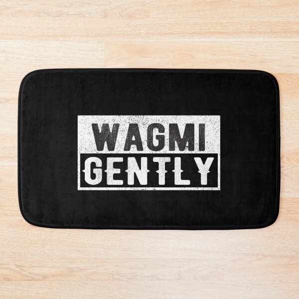 Item preview, WAGMI Gently We are Gonna Make it Cryptocurrency Trading designed and sold by lolquotes.