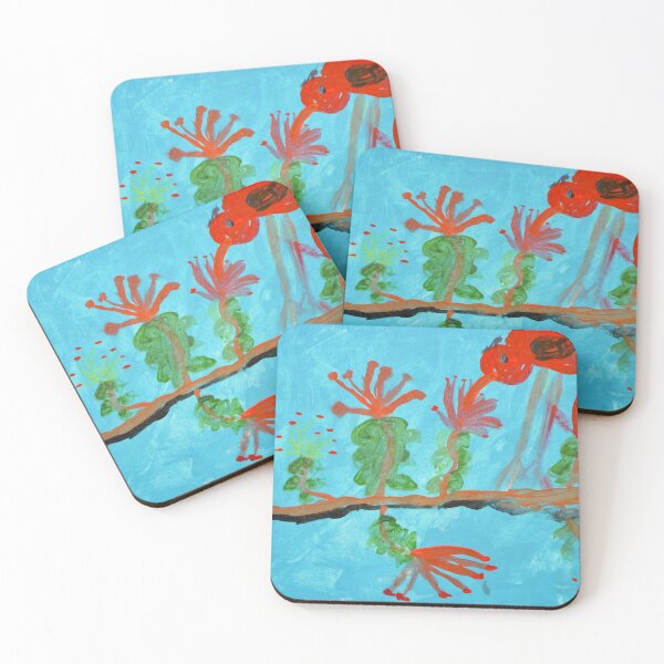 Item preview, ʻIʻiwi and Lehua by Honi Honi designed and sold by RachaelRayArt.
