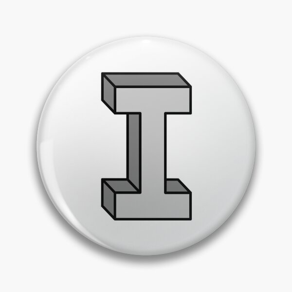 Item preview, Block Letter I designed and sold by RinozaRose.