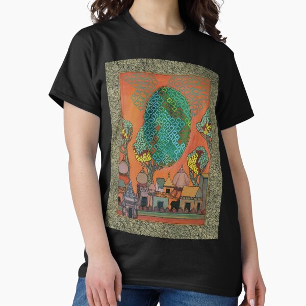 Mughal Skyline - The Qalam Series Classic T-Shirt