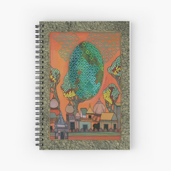 Mughal Skyline - The Qalam Series Spiral Notebook