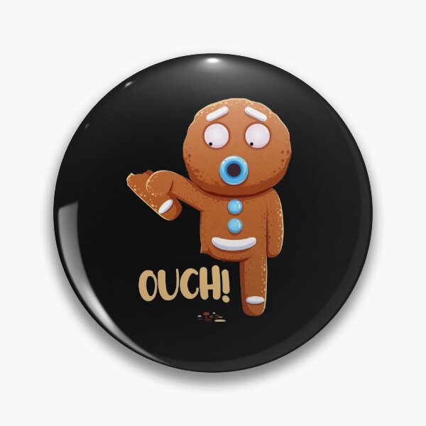 Artikelvorschau, Lustiger Lebkuchen Autsch Weihnachten entworfen und verkauft von Makebashington.