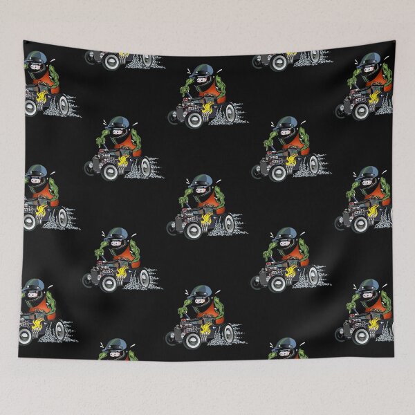 Item preview, Cartoon retro rat rod  designed and sold by Susankimber.