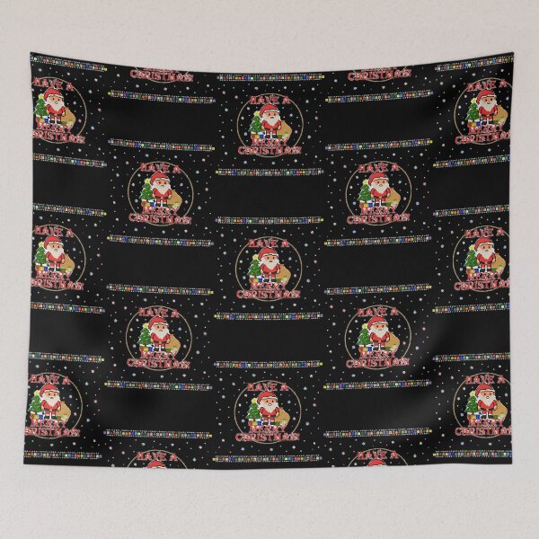 Item preview, Have A Merry Christmas Santa! (Red Letters on Red) designed and sold by deborah99i.