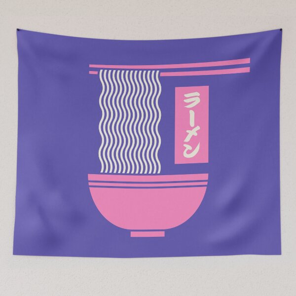 Item preview, Ramen Minimal - Violet designed and sold by VoodooCircus.