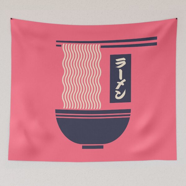 Item preview, Ramen Minimal - Watermelon designed and sold by VoodooCircus.