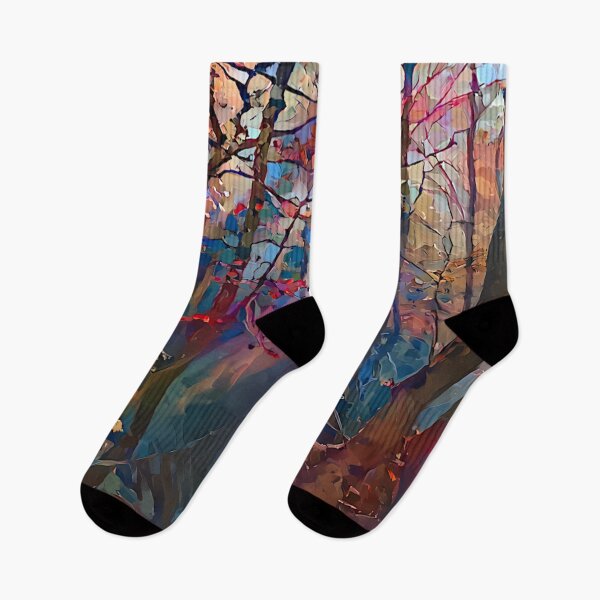 Item preview, A Cool Autumn Forest Evening designed and sold by Alyxandre.