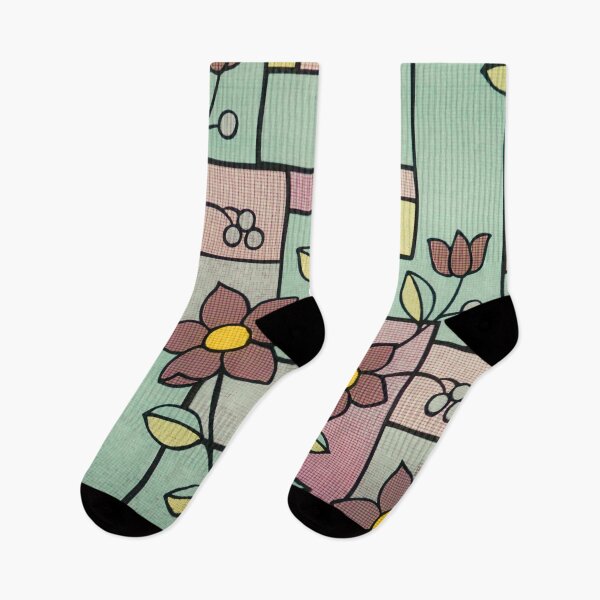 Item preview, Psychedelic Vintage Sage Green Floral Design designed and sold by YuviMK.