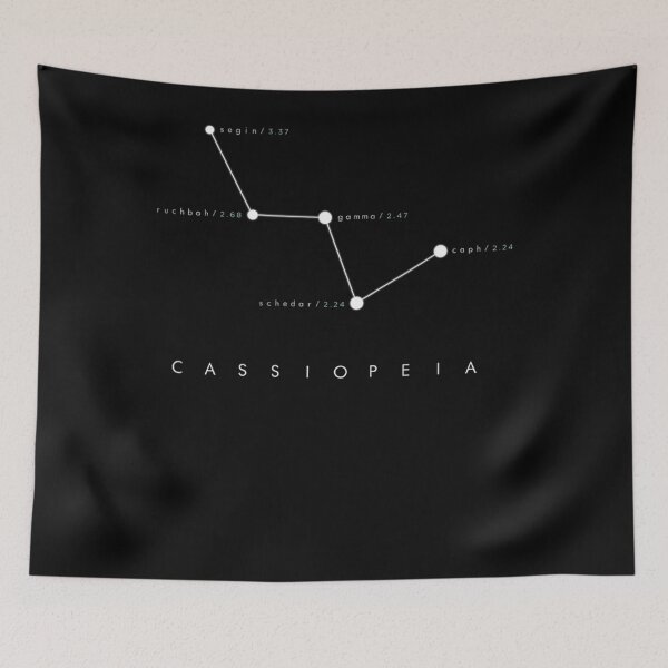 Item preview, Cassiopeia Constellation Astronomy Stargazing designed and sold by GesineMartin.