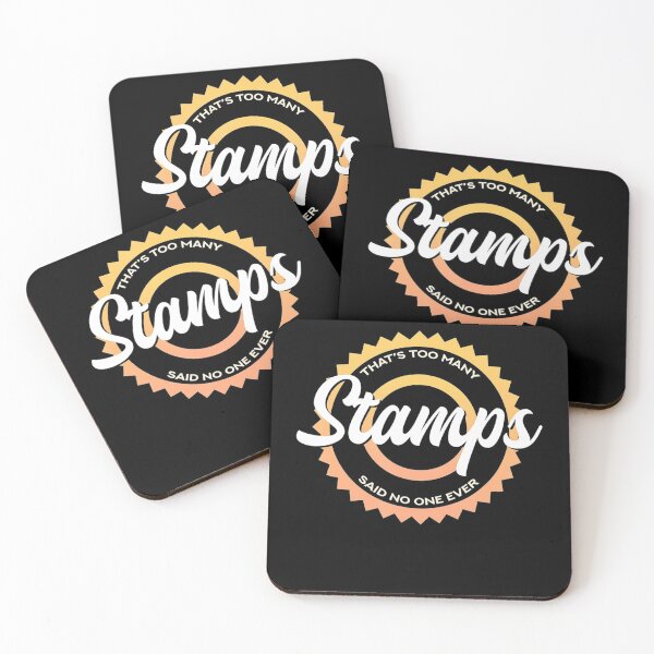 Item preview, Too Many Stamps Stamp Collecting designed and sold by HeribertHansen.