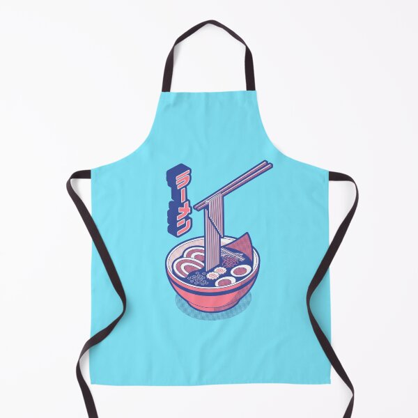 Item preview, Ramen Isometric - Sky Coral designed and sold by VoodooCircus.