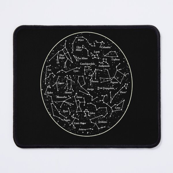 Item preview, CONSTELLATION MAP Space Astronomy Star Chart designed and sold by GesineMartin.