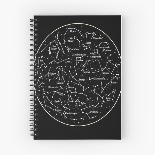 Item preview, CONSTELLATION MAP Space Astronomy Star Chart designed and sold by GesineMartin.