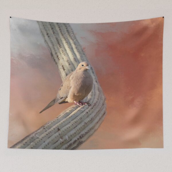 Item preview, Cactus Dove Three designed and sold by Elisabeth Lucas.