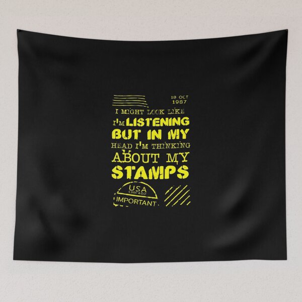 Item preview, Thinking About Stamp Collecting designed and sold by HeribertHansen.