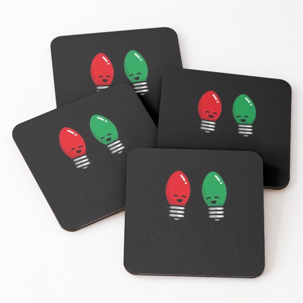 Item preview, Funny Christmas lights pun Working over holidays  designed and sold by deborah99i.